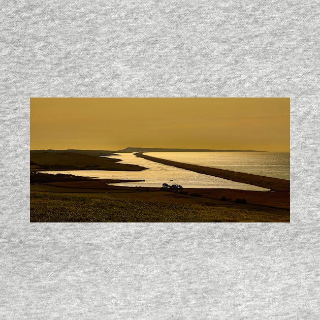 Fleet Lagoon, Chesil Bank, Dorset by GrahamPrentice